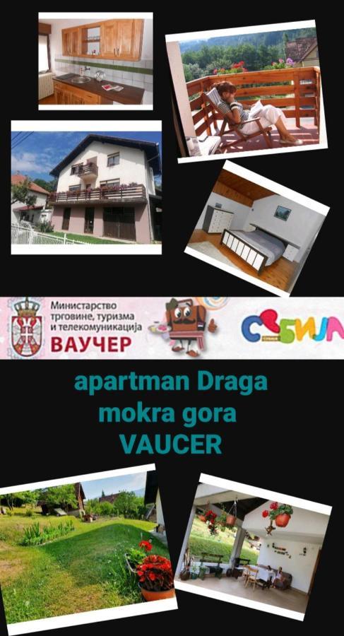 Apartman Draga Panzió Mokra Gora Kültér fotó